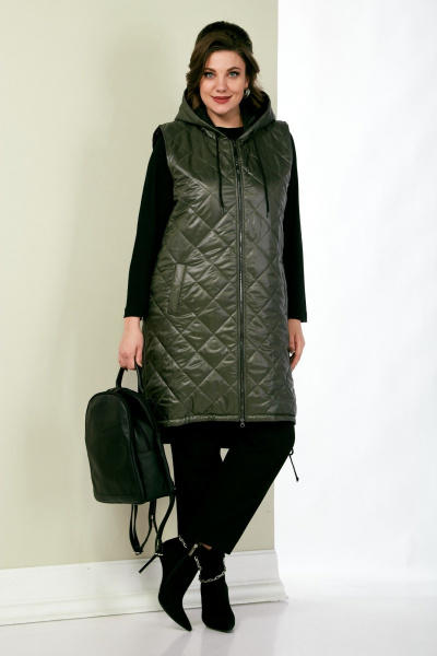 Жилет Shetti 2141 хаки - фото 1