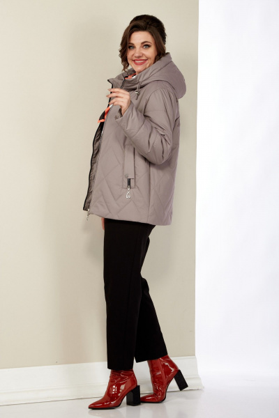 Куртка Shetti 2142 пудра - фото 6