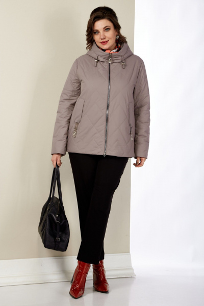 Куртка Shetti 2142 пудра - фото 5