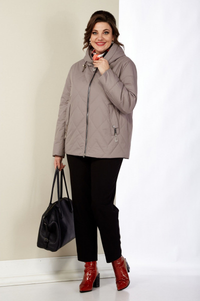 Куртка Shetti 2142 пудра - фото 3