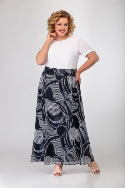 Юбка Swallow 265 синяя - фото 1