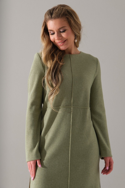 Платье Galean Style 928 олива - фото 7