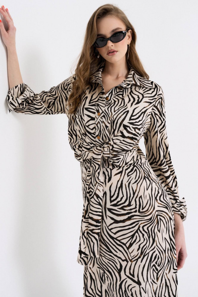 Платье MilMil 1091-3 Верона/зебра - фото 10