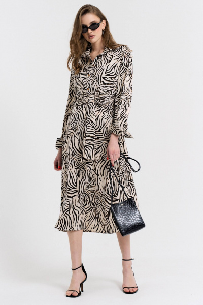 Платье MilMil 1091-3 Верона/зебра - фото 1