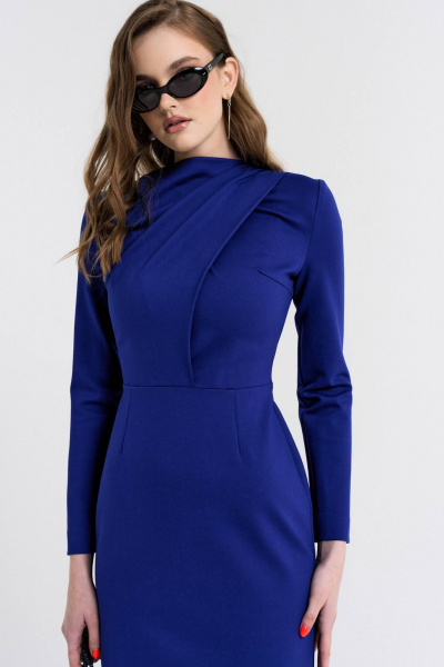 Платье MilMil 1096-3 Москва/синий - фото 10