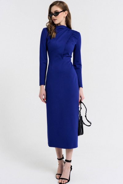 Платье MilMil 1096-3 Москва/синий - фото 9