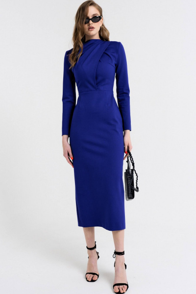 Платье MilMil 1096-3 Москва/синий - фото 8