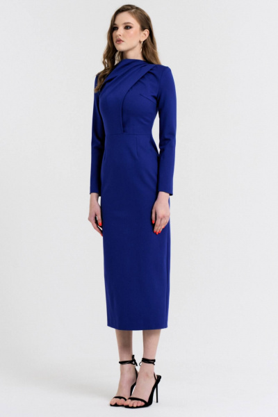 Платье MilMil 1096-3 Москва/синий - фото 2