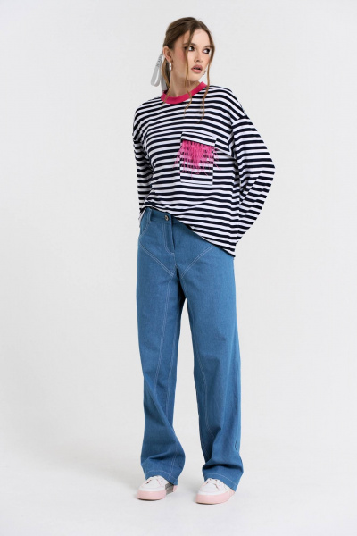 Брюки MilMil 1101 Аризона/голубой - фото 1