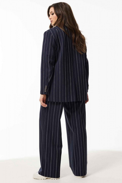 Брюки, жакет Mislana 993 синий - фото 5