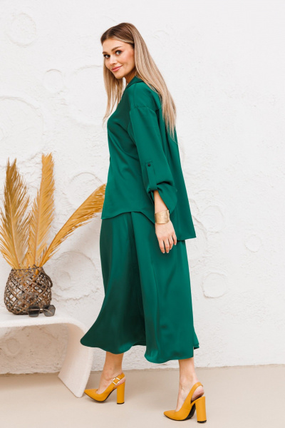 Юбка-колокол с фигурным низом в стиле на каждый день Amberа Style 1082и - фото 6