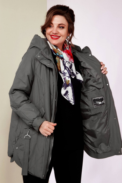 Куртка Shetti 2138 графит - фото 6