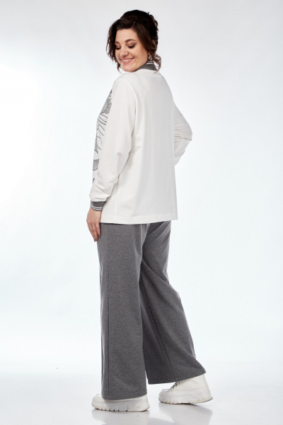 Брюки, кардиган Диомант 1946 серый - фото 6
