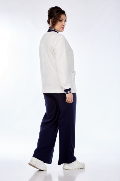 Брюки, кардиган Диомант 1946 синий - фото 5