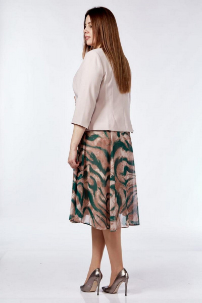 Жакет, платье Милора-стиль 979/1 зеленый - фото 2