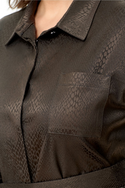 Платье Abbi 1025 коричневый_принт - фото 13