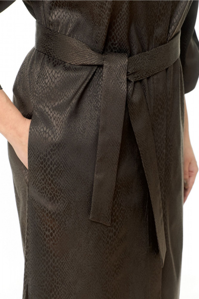 Платье Abbi 1025 коричневый_принт - фото 8