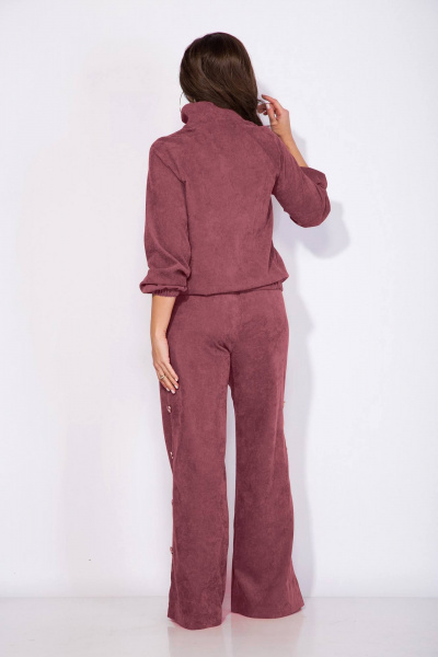 Брюки, джемпер INPOINT. 149 пыльно-розовый - фото 3
