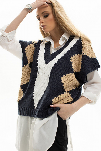 Жилет Diva 1714 черный - фото 3