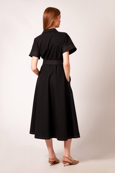 Платье Rivoli 7143 чёрный - фото 5