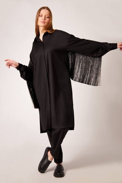 Брюки, платье Rivoli 7145+5196 чёрный - фото 6