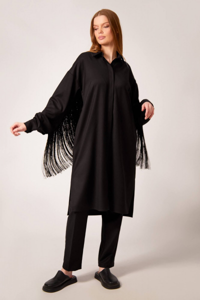 Брюки, платье Rivoli 7145+5196 чёрный - фото 5