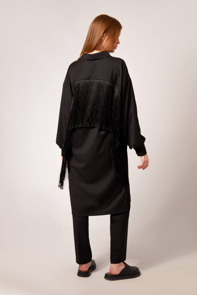 Брюки, платье Rivoli 7145+5196 чёрный - фото 4