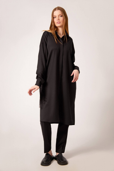 Брюки, платье Rivoli 7145+5196 чёрный - фото 2