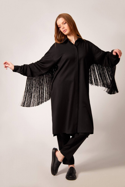 Брюки, платье Rivoli 7145+5196 чёрный - фото 1