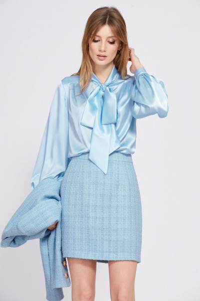 Блуза EOLA 2581-1 мята - фото 4