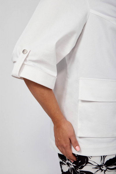 Комплект Блуза брюки жакет на каждый день Algranda А3971-1 - фото 5