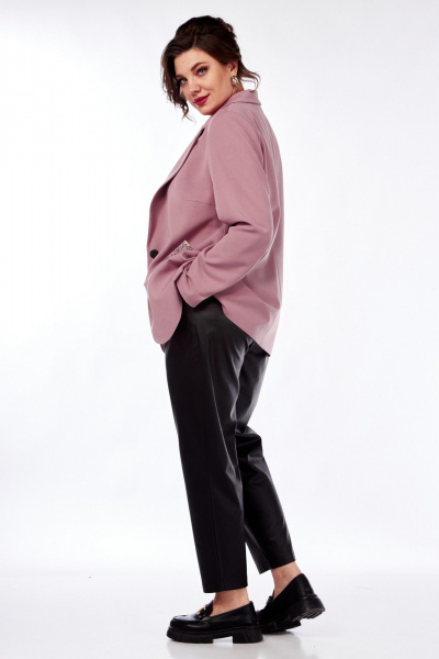 Жакет Демисезонный прямой на подкладке Matini 4.1582/1 розовый - фото 9