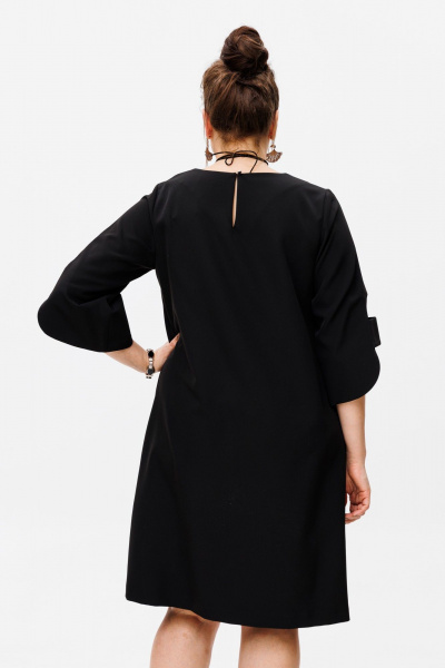 Платье Anelli 1447 черный - фото 9
