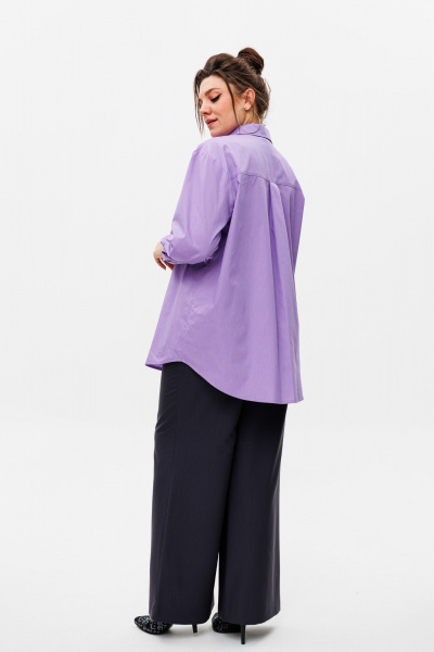 Рубашка Anelli 1412 индиго - фото 5