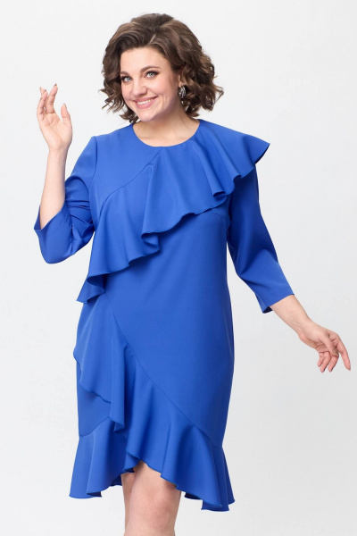 Платье Koketka i K 1131-1 василек - фото 7