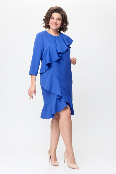 Платье Koketka i K 1131-1 василек - фото 4