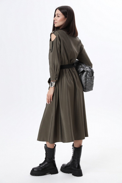 Платье LM М38 хаки - фото 8