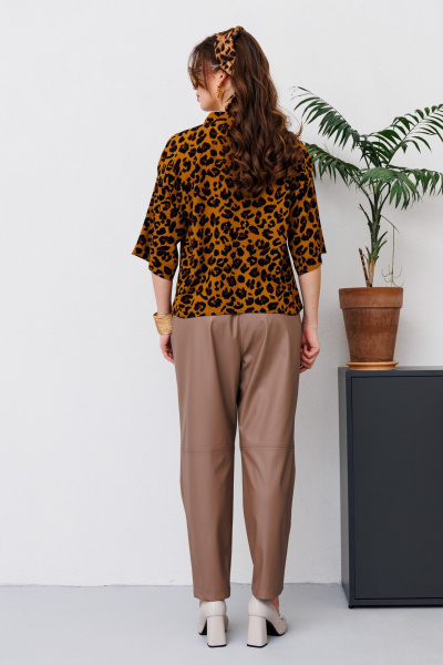 Брюки NikVa 480 бежевый - фото 5