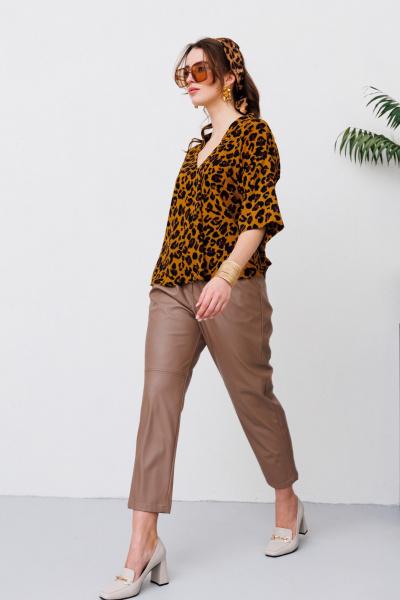 Брюки NikVa 480 бежевый - фото 2