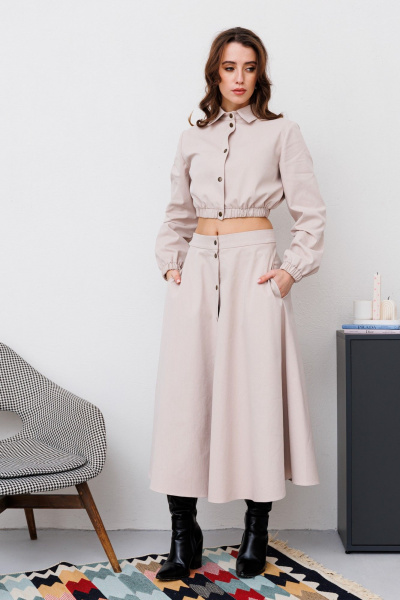 Юбка NikVa 469-2 песок - фото 1