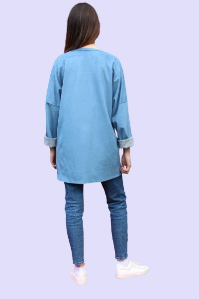 Кардиган Classic Moda 570 голубой - фото 2