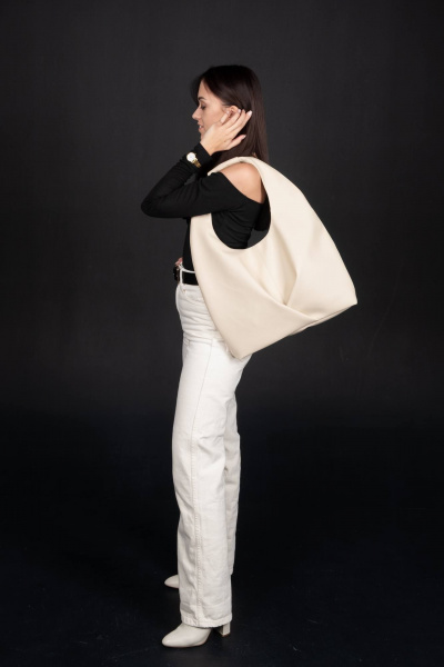 Круглогодичная сумка из экокожи в стиле на каждый день MT.Style Gabbi/\ bez - фото 4