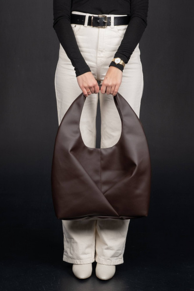 Сумка из экокожи на каждый день MT.Style Gabbi/\ brown - фото 6