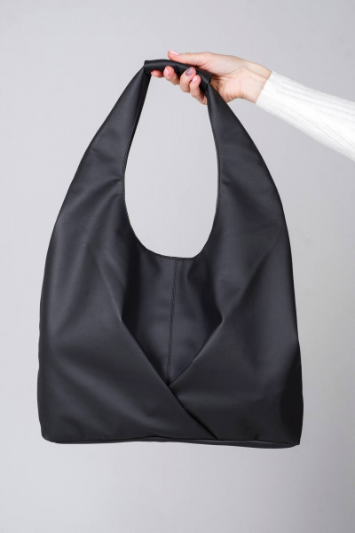 Черная сумка из экокожи на каждый день MT.Style Gabbi/\ black - фото 2