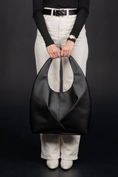 Черная сумка из экокожи на каждый день MT.Style Gabbi/\ black - фото 6