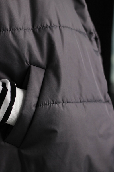 Серый жилет из плащевой ткани для и повседневной носки MT.Style 173931665 - фото 3