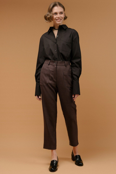 Брюки JRSy 2415 коричневый - фото 1