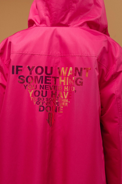 Плащ JRSy 2428 фуксия - фото 5