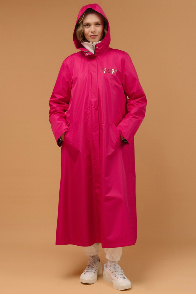 Плащ JRSy 2428 фуксия - фото 3