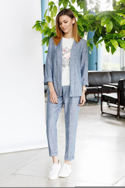 Брюки, жакет Kaloris 1599/1 - фото 5